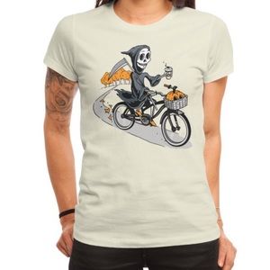 Woman’s XL Fall Halloween Reaper Tee